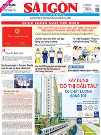 Báo Sài Gòn Giải Phóng ngày 1/1/2026
