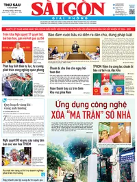 Báo Sài Gòn Giải Phóng ngày 13/3/2026