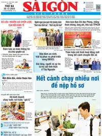 Báo Sài Gòn Giải Phóng ngày 30/12/2025