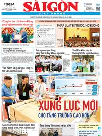 Báo Sài Gòn Giải Phóng ngày 6/1/2026