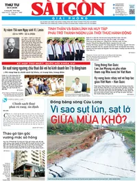 Báo Sài Gòn Giải Phóng ngày 22/4/2026