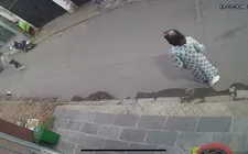Hình ảnh vụ án được trích xuất từ camera nhà dân. Ảnh: CATĐN