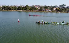 Đắk Lắk: Sôi nổi giải đua thuyền đầu xuân 