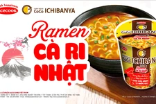 Mì ly hương vị ramen cà ri Nhật của Acecook vừa ra mắt tại Việt Nam