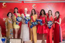 Người đẹp Miss Charm 2025 tại Nhà hàng Gold Fish