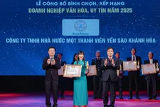 Công ty Yến sào Khánh Hòa vào Top 20 doanh nghiệp văn hóa, uy tín Việt Nam 