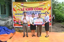 Công ty CPHH Vedan Việt Nam khởi công xây dựng nhà đại đoàn kết 