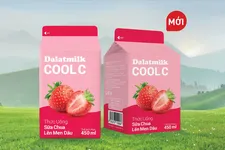 Thức uống sữa chua lên men Dâu Dalatmilk Cool C vừa ra mắt có gì đặc biệt?
