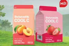 Thanh mát mỗi ngày cùng Thức uống sữa chua lên men Đào Dalatmilk Cool C