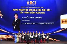 Phó Chủ tịch T&T Group Đỗ Vinh Quang được vinh danh Doanh nhân Việt Nam tiêu biểu - Cúp Thánh Gióng 2026