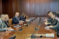 Participants at the working session (Photo: VNA)