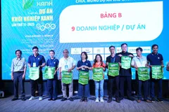 19 dự án đầu tiên vào chung kết Khởi nghiệp xanh