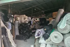 TPHCM: Kho hàng hơn 100 tấn vải cuộn không nguồn gốc 