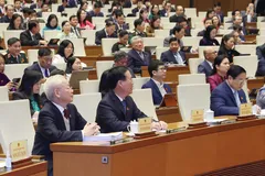 Tổng Bí thư Nguyễn Phú Trọng dự khai mạc kỳ họp Quốc hội bất thường lần thứ 5