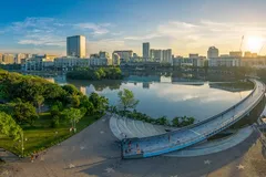 Một góc khu đô thị Phú Mỹ Hưng
