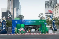 Khám sức khỏe cho người dân tại phố đi bộ Lê Lợi, TPHCM