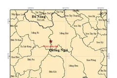 Trận động đất gần nhất là 4 độ richter cùng ở xã Măng Bút (tỉnh Quảng Ngãi)