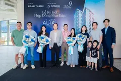 Khách hàng ký kết hợp đồng mua bán căn hộ Alta Height tại dự án The 9 Stellars
