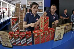 Công ty Kweichow Moutai chuyên sản xuất rượu.