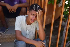 Một người Palestine ở Gaza ngày 22 tháng 7 năm 2024. ẢNH: Reuters