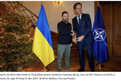 Tổng thống Ukraine gặp gỡ các nhà lãnh đạo chủ chốt của châu Âu 