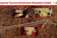 Israel phát hiện đường hầm Hamas dài 1 km, sâu 8 tầng