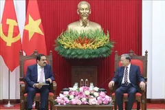 Indian billionaire Gautam Adani met To Lam, general secretary of Vietnam's Communist Party, on Wednesday (July 30, 2025). Courtesy of Vietnam News Agency.