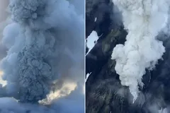 Núi lửa ở Nga phun trào sau 600 năm 