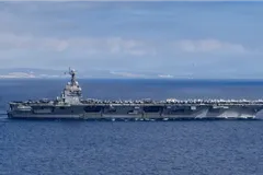 Mỹ đưa tàu sân bay lớn nhất thế giới đến Địa Trung Hải
