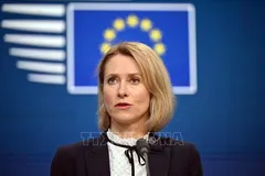 Đại diện cấp cao về chính sách đối ngoại và an ninh của Liên minh châu Âu Kaja Kallas. Ảnh: THX/TTXVN