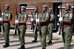 Binh sĩ Fiji tham gia Phái bộ Hỗ trợ LHQ tại Iraq. Ảnh tư liệu: UN Photo/TTXVN