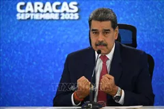 Tổng thống Venezuela Nicolas Maduro. Ảnh: THX/TTXVN