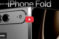 iPhone gập xuất hiện trong video hé lộ thiết kế từ nhiều góc nhìn