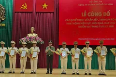 Sau sắp xếp, Công an TPHCM giảm 246 đơn vị cấp đội