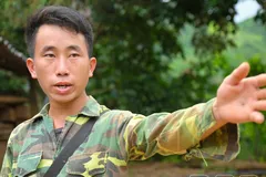 Trưởng bản Mùa A Thi. Ảnh: Báo Điện Biên Phủ