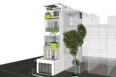Tao nhã mặt tiền nhà phố