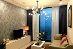 Tạo điểm nhấn ấm cúng cho phòng khách