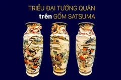 Triều đại tướng quân trên gốm SATSUMA