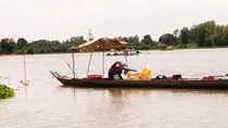 Lũ đầu nguồn ở Tân Châu và Châu Đốc vượt báo động 1