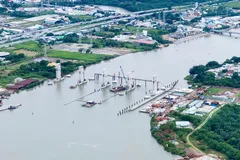 Dự án ngăn triều giảm ngập 10.000 tỷ đồng: Huyện Nhà Bè hoàn tất bàn giao mặt bằng thi công