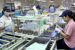Sản xuất linh kiện cơ khí tại Công ty Misumi Việt Nam-Khu chế xuất Linh Trung, thành phố Thủ Đức, TP Hồ Chí Minh.