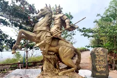 Thẩm định tượng Đức thánh Trần Hưng Đạo tại Khu du lịch Hồ Mây