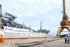 Cảng Hậu Giang ngày càng đóng vai trò quan trọng trong hệ thống cảng ĐBSCL. 