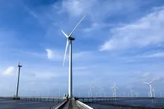 Nhiều điểm nghẽn trong quy hoạch điện gió khiến nhà đầu tư dè dặt.