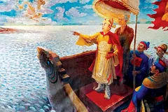 Bức tranh “Thiên đô" (2009).