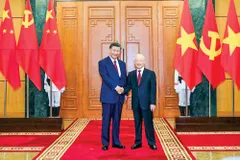 Chiều ngày 12-12-2023 Tổng Bí thư Nguyễn Phú Trọng đã hội đàm Tổng Bí thư, Chủ tịch nước Trung Quốc Tập Cận Bình.