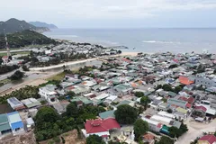 Thôn Thái An, xã Vĩnh Hải, huyện Ninh Hải, nơi từng quy hoạch Nhà máy điện hạt nhân 2. Ảnh: X.N