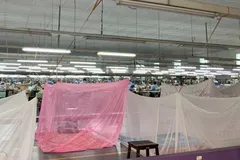 Doanh nghiệp bố trí công nhân ở lại nhà máy để duy trì sản xuất