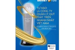 Baoviet đạt giải Công ty Quản lý Quỹ phát triển nhanh nhất 2021