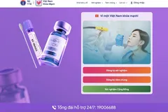 Xét nghiệm thần tốc Covid-19 tại quận Tân Bình và huyện Nhà Bè được kết quả trực tuyến